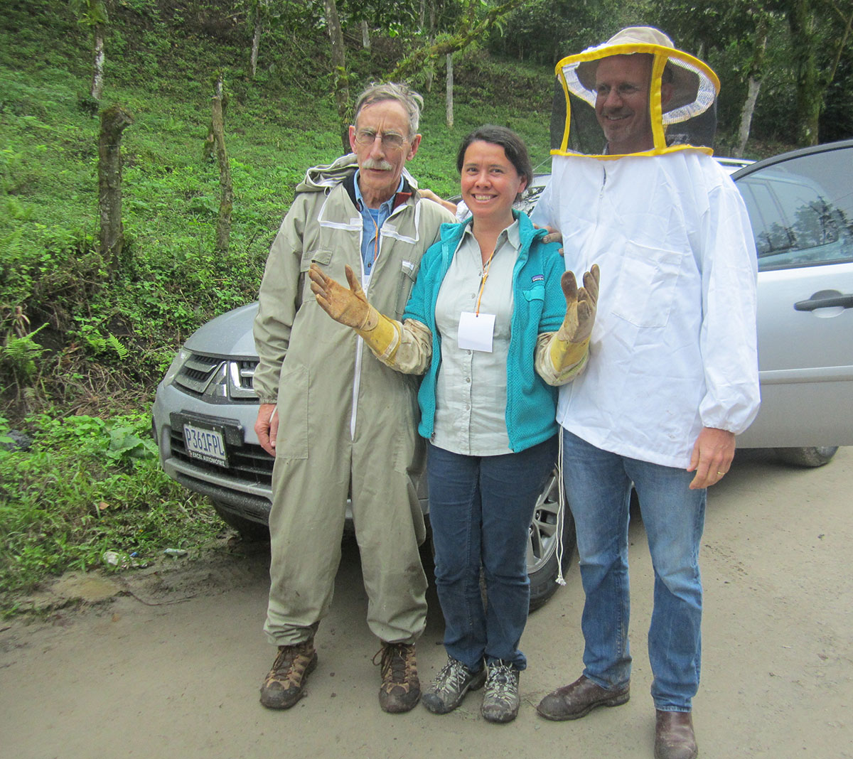 Marcela Willy Foot and Bill at Maya Ixil